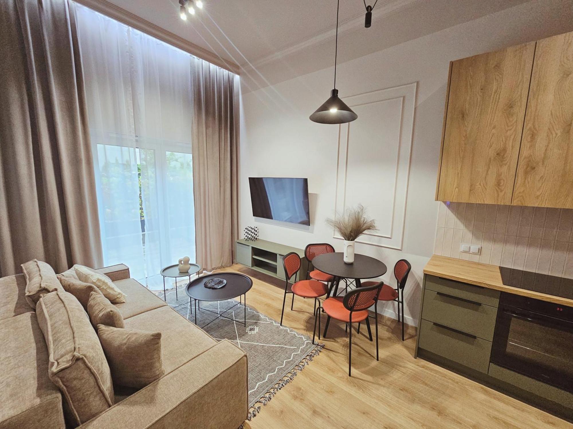 Apartmán Nova Oasis Garden Štetín Exteriér fotografie