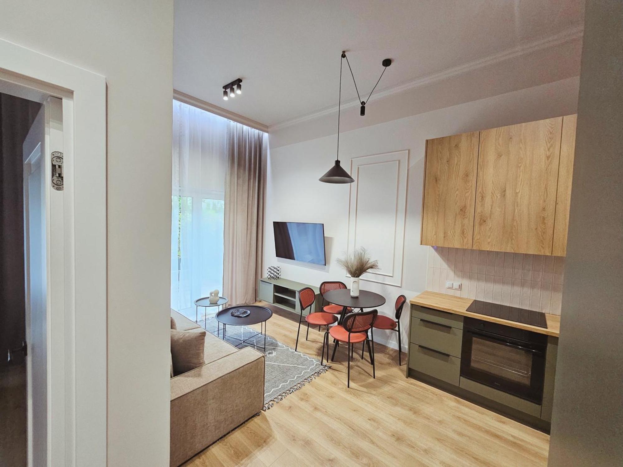 Apartmán Nova Oasis Garden Štetín Exteriér fotografie
